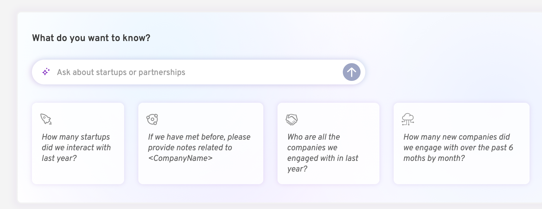 SwitchPitch AI reporting dashboard