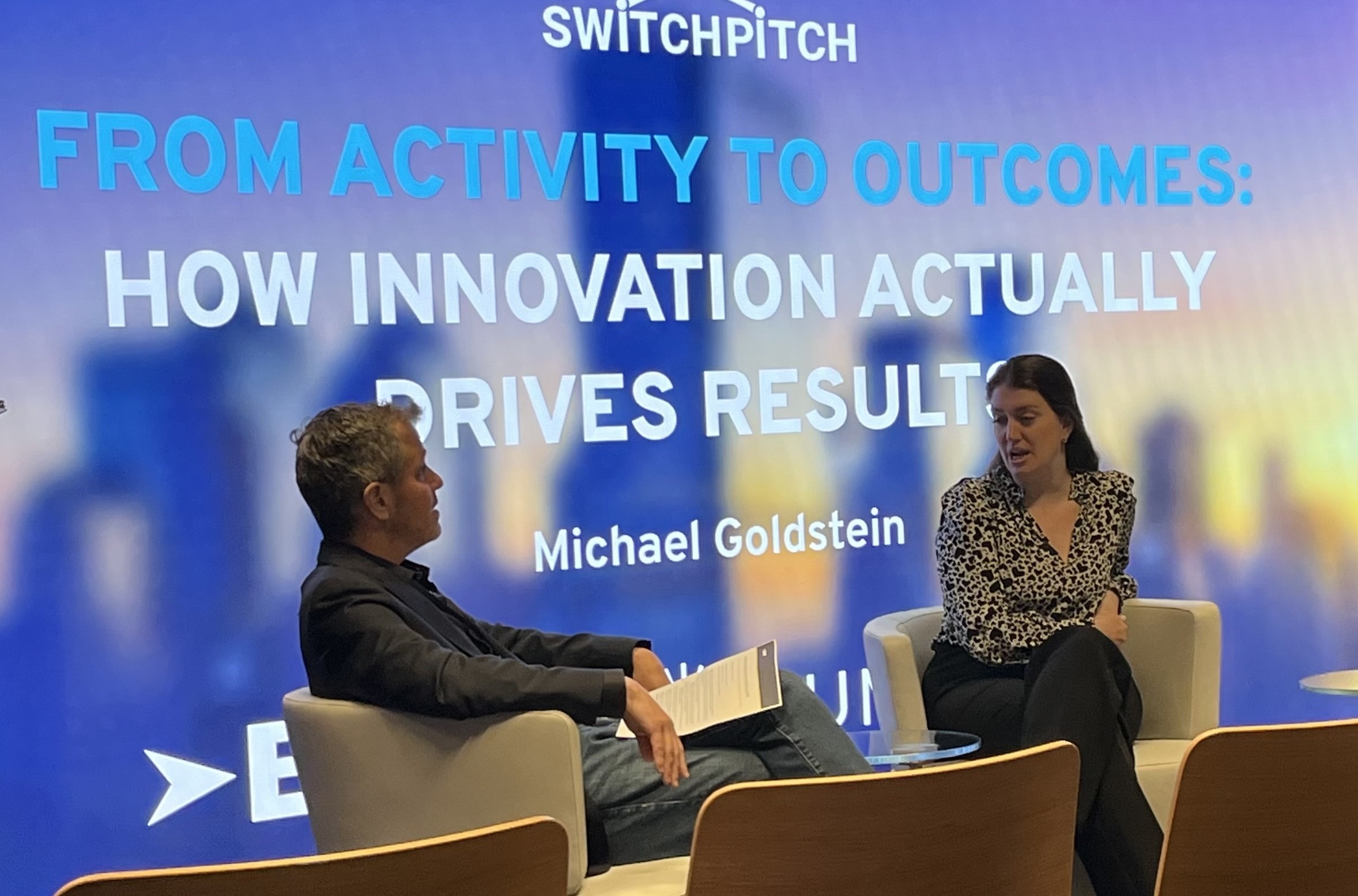 Panel discussion at the SwitchPitch Summit — From Activity to Outcomes: How Innovation Actually Drives Results